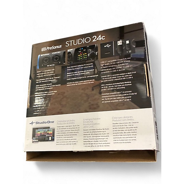 Used PreSonus Studio 24C Audio Interface