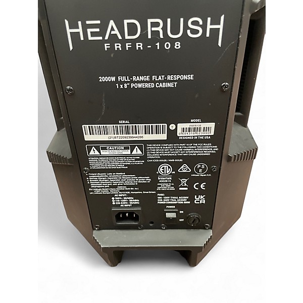 Used HeadRush FRFR-108 Guitar Cabinet