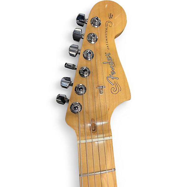 Used Fender American Professional Jazzmaster Sherwood Green Metallic Solid Body Electric Guitar