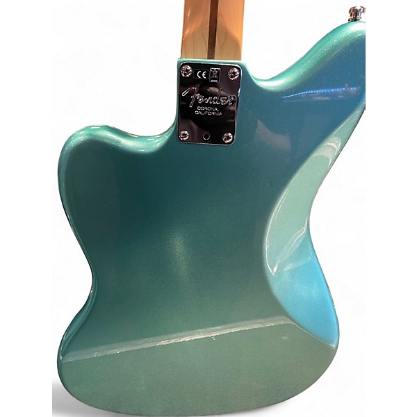 Used Fender American Professional Jazzmaster Sherwood Green Metallic Solid Body Electric Guitar