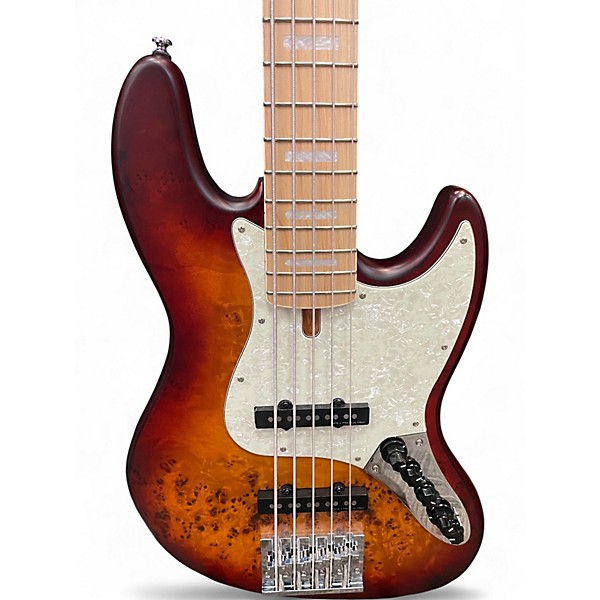Used Sire Marcus Miller V7 Vintage Swamp Ash 5 String Tobacco Sunburst Electric Bass Guitar