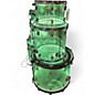 Used Ludwig 7 Piece Vistalite Clear Drum Kit