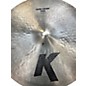 Used Zildjian 17in K Thin Dark Crash Cymbal