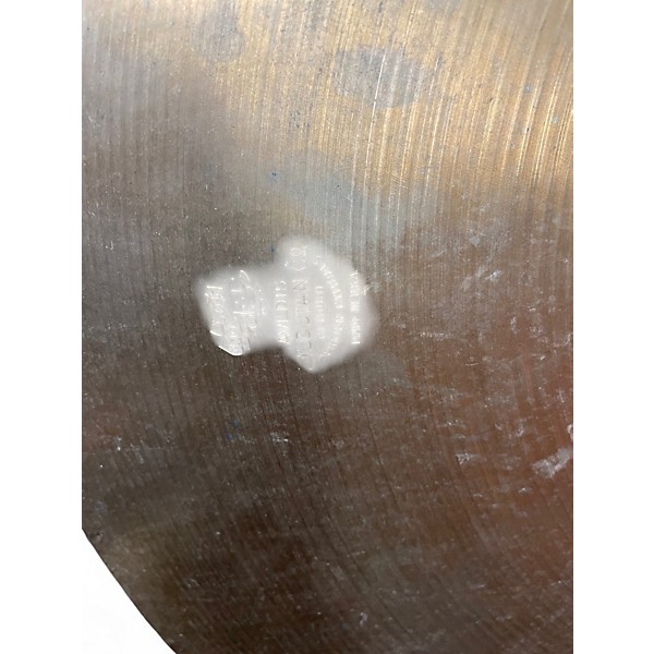 Vintage 1960s Zildjian 18in Made in USA Crash Cymbal