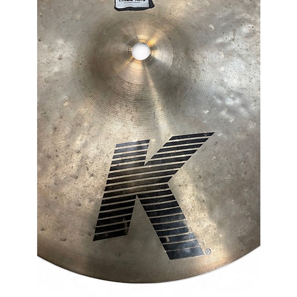 Used Zildjian 13in K Custom Dark Hi Hat Top Cymbal