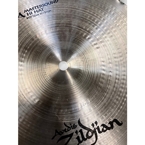 Used Zildjian 13in A Mastersound Hi Hat Bottom Cymbal