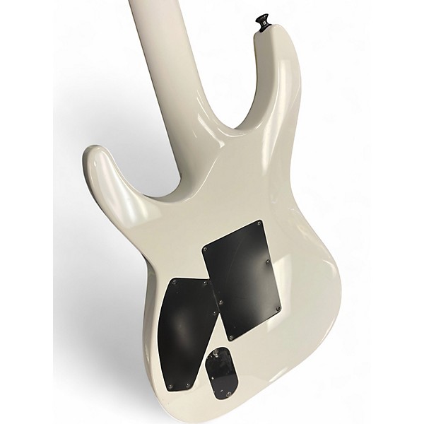 Used ESP MH1000NT Deluxe Arctic White Solid Body Electric Guitar