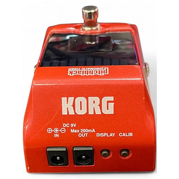 Used KORG PB01 Pitchblack Chromatic Tuner Pedal