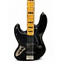 Used Squier Classic Vibe 70s Jazz Bass Black Electric Bass Guitar