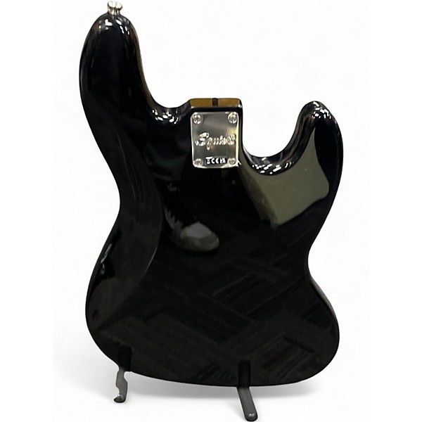 Used Squier Classic Vibe 70s Jazz Bass Black Electric Bass Guitar