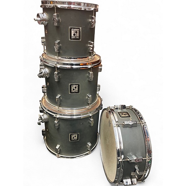 Used SONOR 5 Piece Force 2001 Grey Drum Kit