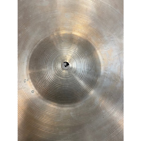 Vintage 1960s Zildjian 22in Made in USA Ride Cymbal
