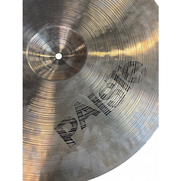 Used Paiste 18in Made in Germany Crash Cymbal