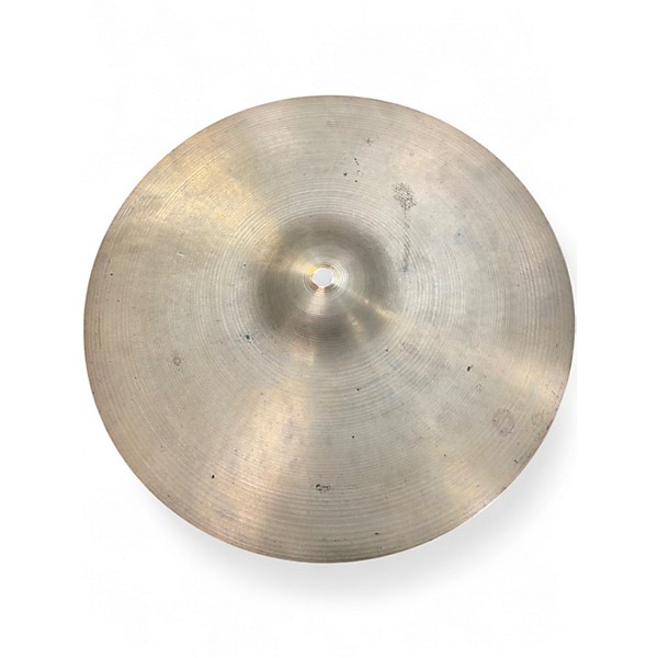 Vintage 1960s Zildjian 14in Made in USA Hi-Hat Pair Cymbal
