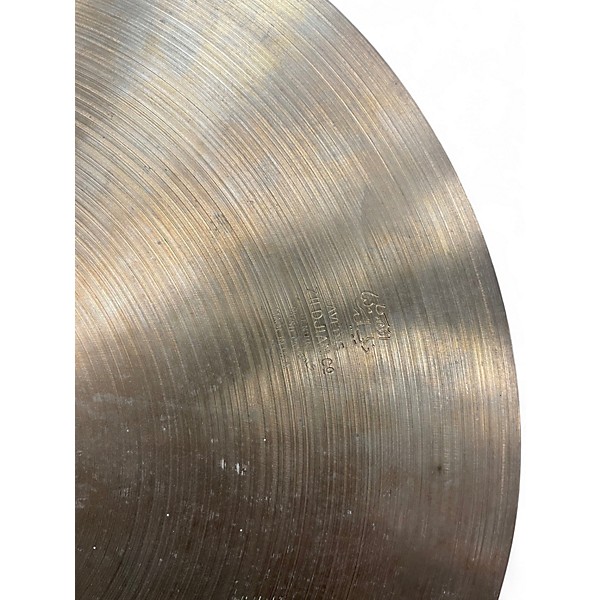 Vintage 1960s Zildjian 14in Made in USA Hi-Hat Pair Cymbal