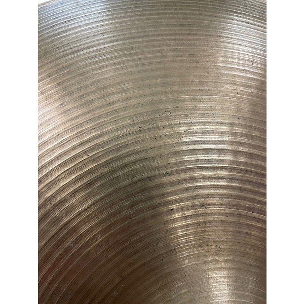 Vintage 1960s Zildjian 14in Made in USA Hi-Hat Pair  Cymbal