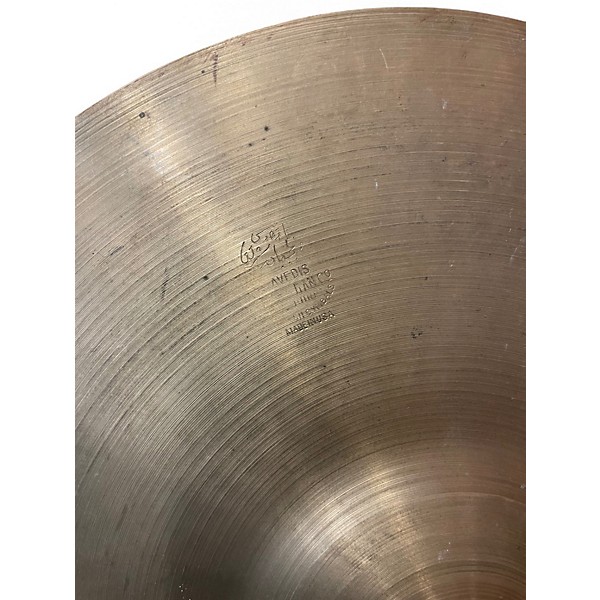 Vintage 1960s Zildjian 12in Made in Usa Splash Cymbal