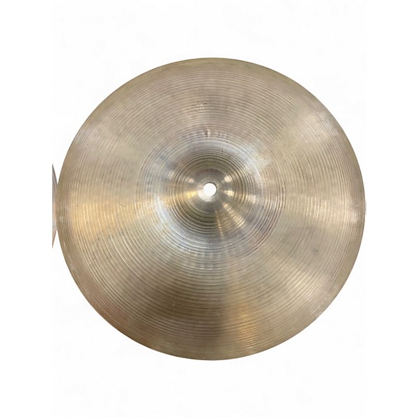 Vintage 1970s Zildjian 14in Avedius Hi Hat Pair Medium Cymbal