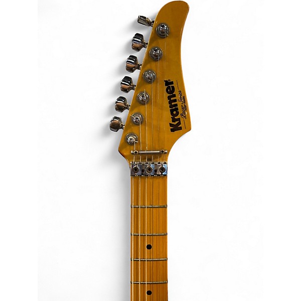 Vintage 1983 Kramer The Pacer Black Solid Body Electric Guitar