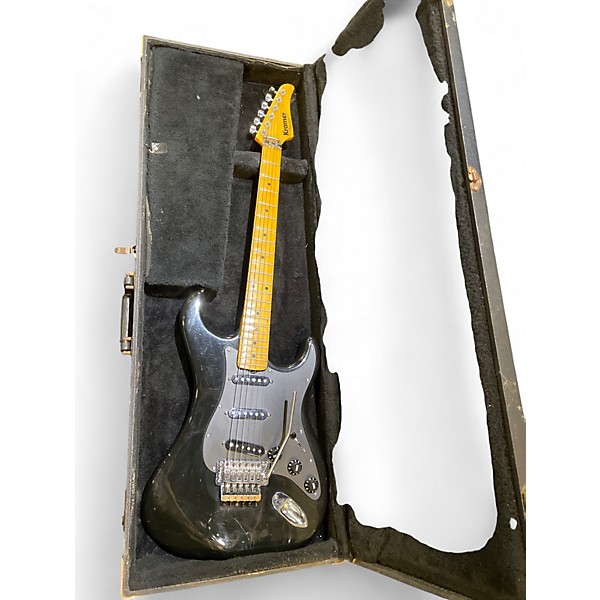 Vintage 1983 Kramer The Pacer Black Solid Body Electric Guitar