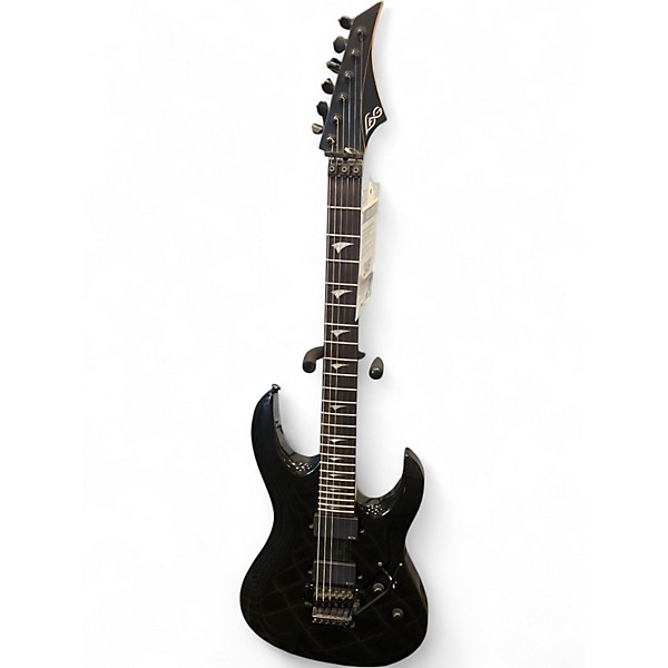Used Lag Guitars Arkane 200 Black Solid Body Electric Guitar