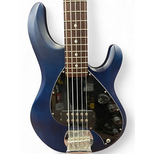 Used Sterling by Music Man Ray5 5 String Black Electric Bass Guitar