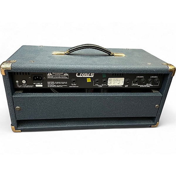 Used Crate BV50H Blue Voodoo 50W Tube Guitar Amp Head