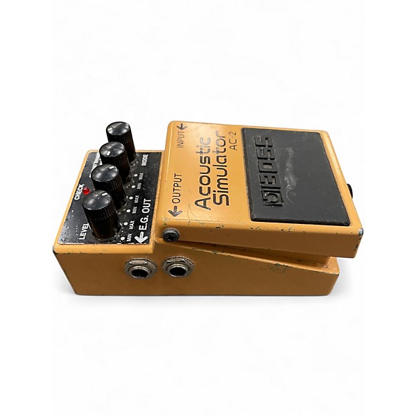 Used BOSS AC2 Acoustic Simulator Effect Pedal