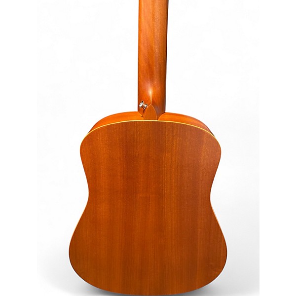 Used Luna Safari Tattoo 3/4 Size Mahogany Acoustic Guitar