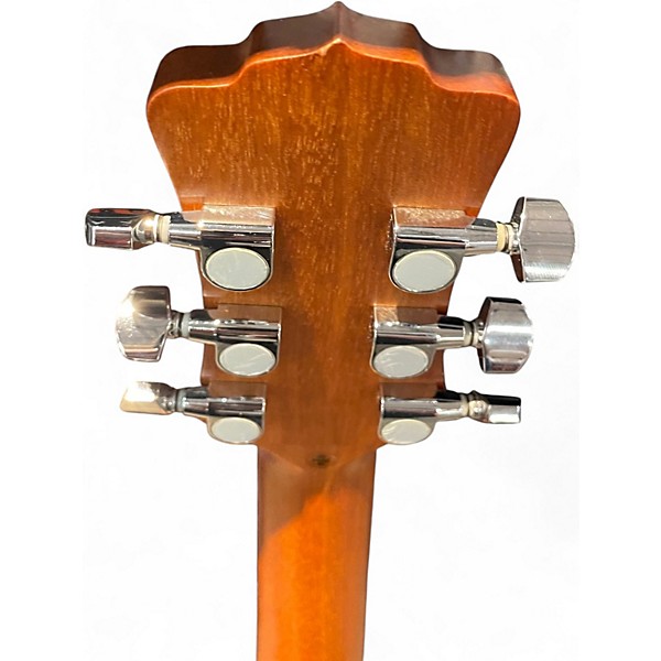 Used Luna Safari Tattoo 3/4 Size Mahogany Acoustic Guitar