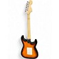 Used Squier Left handed stratocaster 2 Color Sunburst Solid Body Electric Guitar