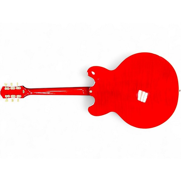 Used 2024 Epiphone ES335 Block Cherry Hollow Body Electric Guitar