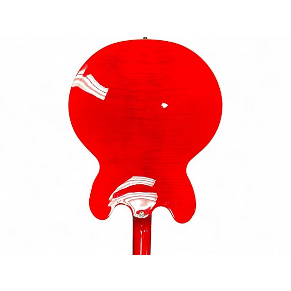 Used 2024 Epiphone ES335 Block Cherry Hollow Body Electric Guitar