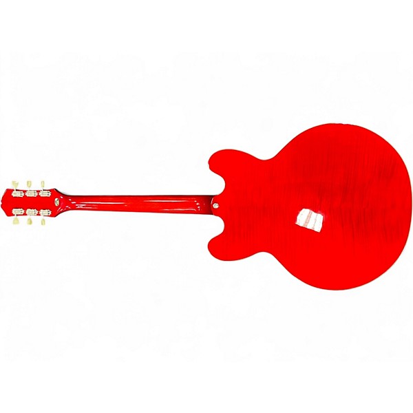 Used 2024 Epiphone ES335 Block Cherry Hollow Body Electric Guitar