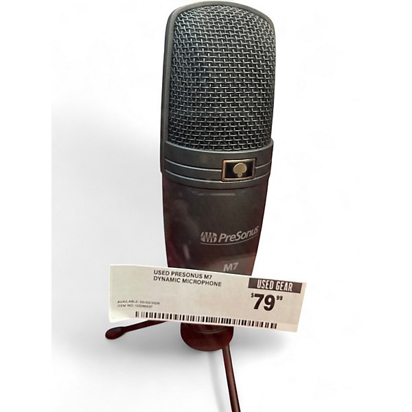 Used PreSonus M7 Dynamic Microphone