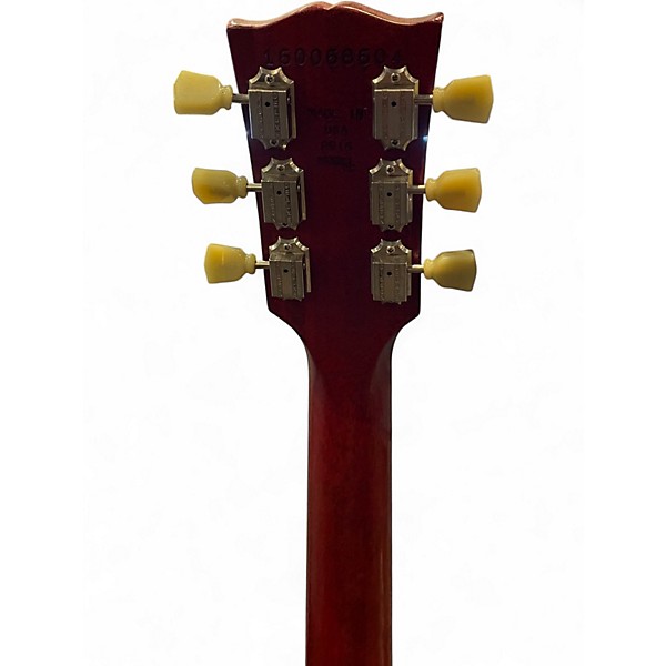 Used Gibson Les Paul Studio Faded Satin Red Solid Body Electric Guitar