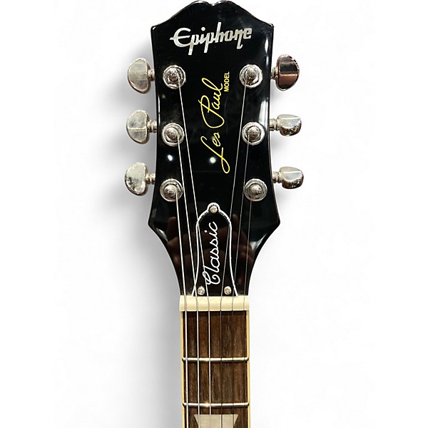 Used 2023 Epiphone Les Paul Classic Honey Burst Solid Body Electric Guitar