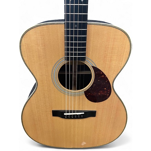 Used Eastman E8OM Natural Acoustic Guitar