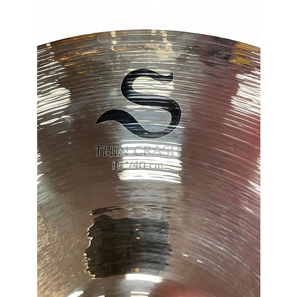 Used Zildjian 16in S Family Thin Crash Cymbal