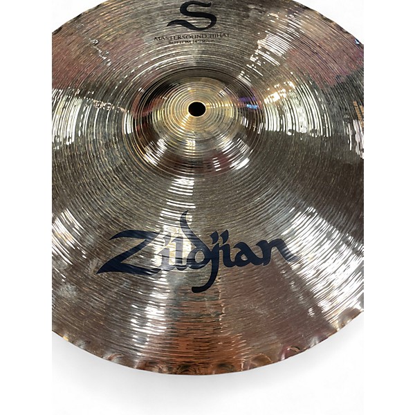 Used Zildjian 14in Mastersound Hi Hat Pair Cymbal