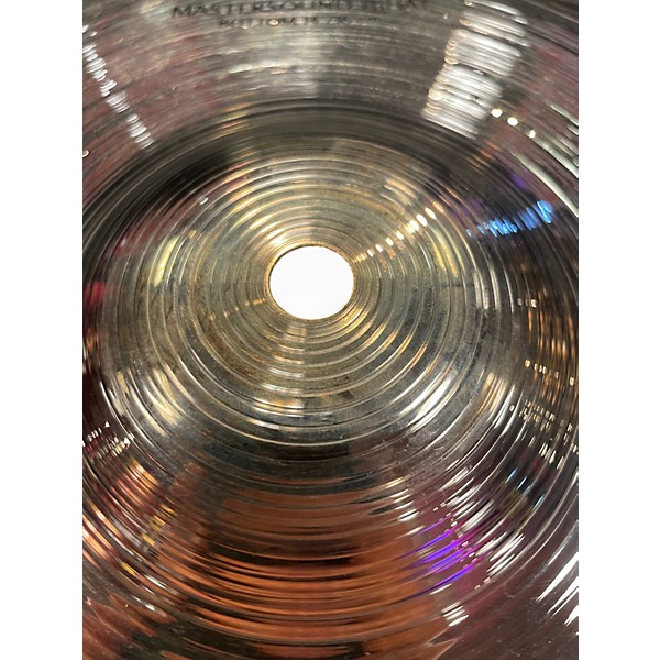 Used Zildjian 14in Mastersound Hi Hat Pair Cymbal