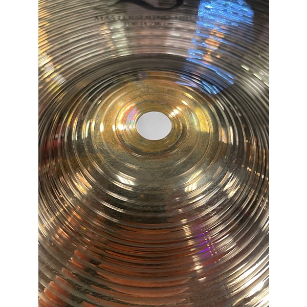 Used Zildjian 14in Mastersound Hi Hat Pair Cymbal