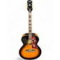 Used Epiphone J-200 Studio  Tobacco Burst Acoustic Electric Guitar thumbnail