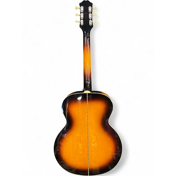 Used Epiphone J-200 Studio  Tobacco Burst Acoustic Electric Guitar