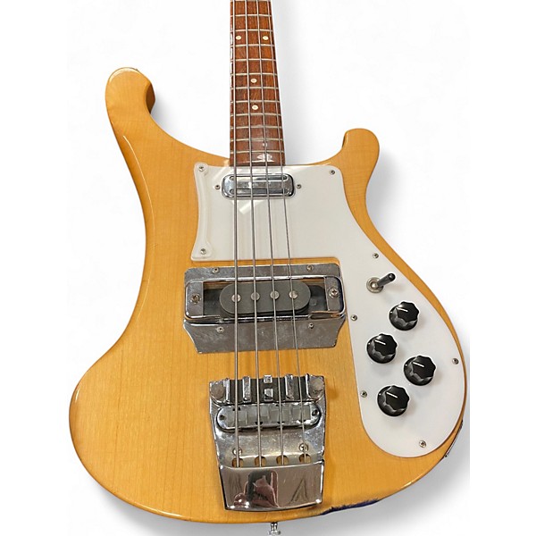 Vintage 1991 Rickenbacker 4001V63 Mapleglo Electric Bass Guitar
