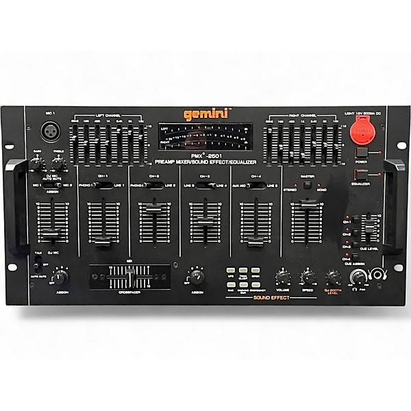 Used Gemini Pmx2501 Unpowered Mixer