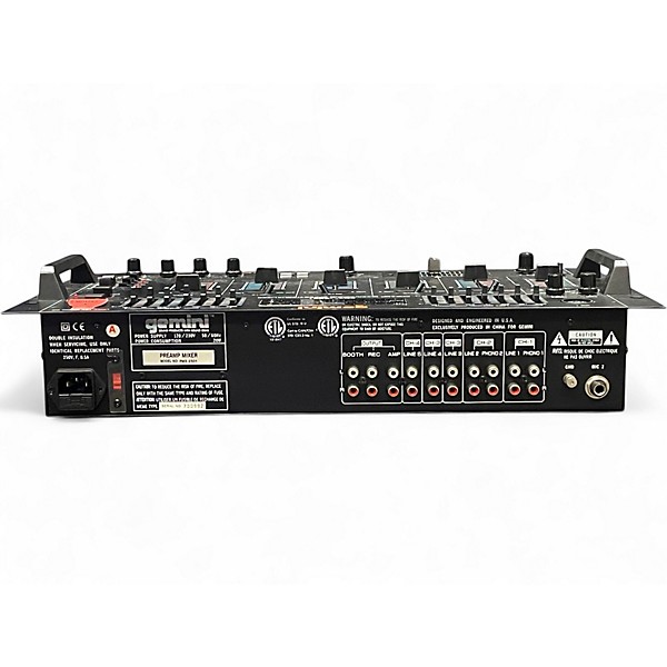 Used Gemini Pmx2501 Unpowered Mixer