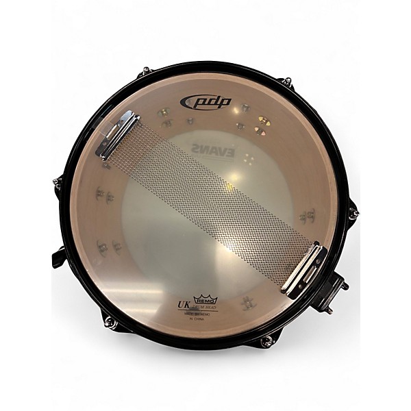 Used PDP by DW 10in black out snare Black Drum