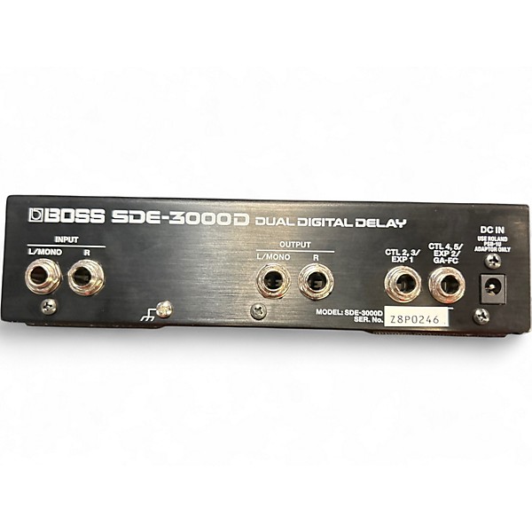 Used BOSS SDE-3000D Dual Digital Delay Effect Pedal