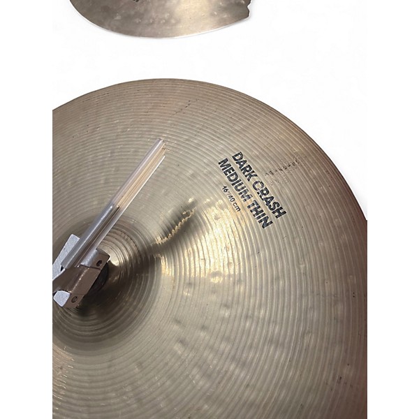 Used Zildjian 16in K Medium Dark Thin Crash Cymbal